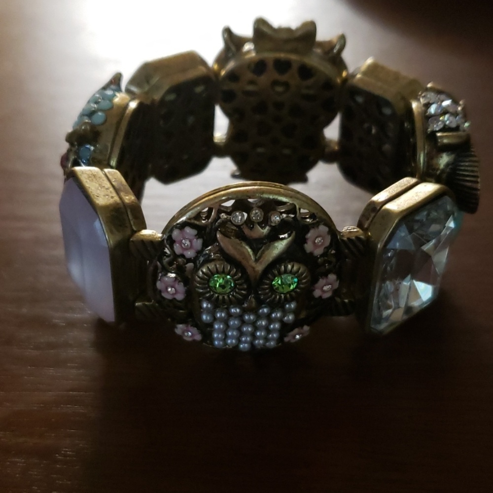 Betsey Johnson Owl Bracelet
